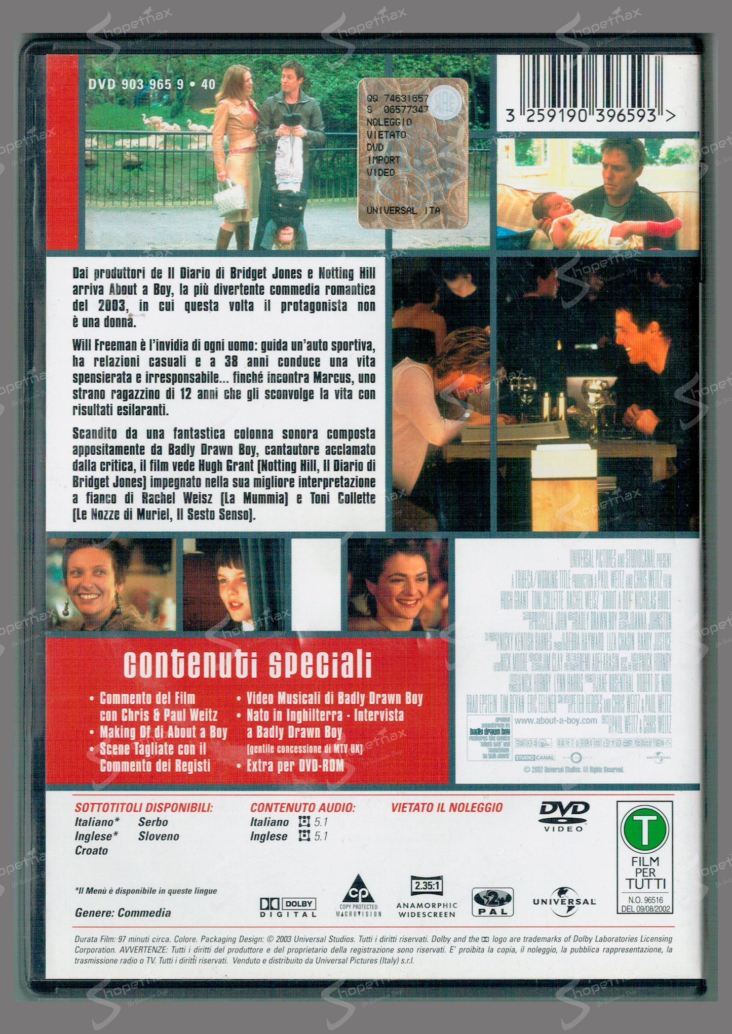 About a Boy - Un ragazzo (2002) DVD Come Nuovo