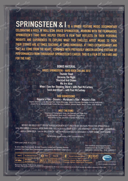 Springsteen & I (2013) DVD Editoriale