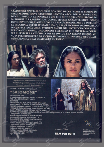 Le Storie della Bibbia - Salomone (1997) DVD Editoriale