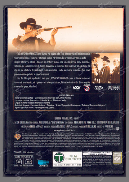 Sentieri Selvaggi (The Searchers) (1956) DVD Editoriale