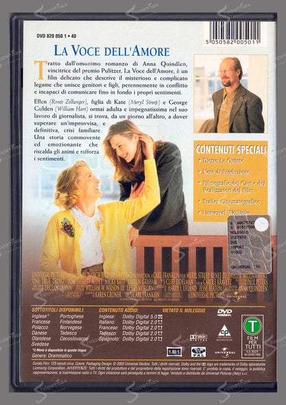 La Voce dell'Amore (One True Thing) (1998) DVD