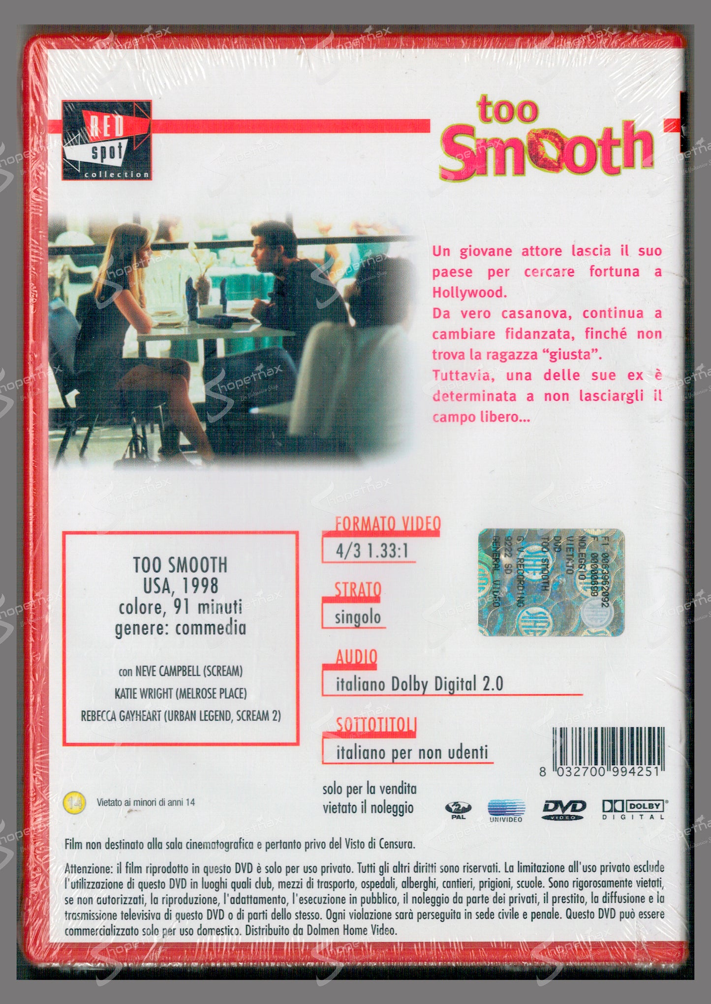 Too Smooth (1998) DVD