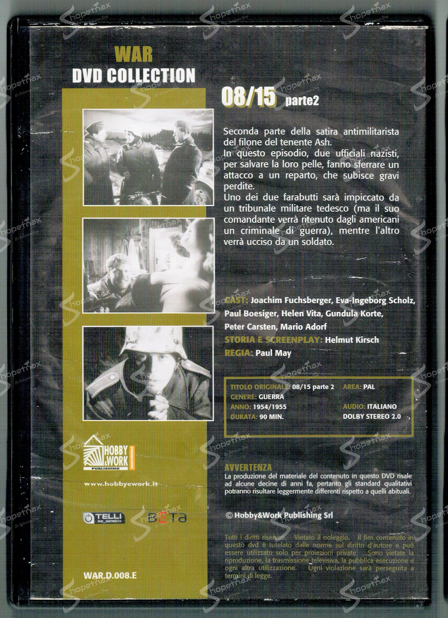 08/15 - Parte 2 (Zweiter Teil) (1954) DVD Editoriale