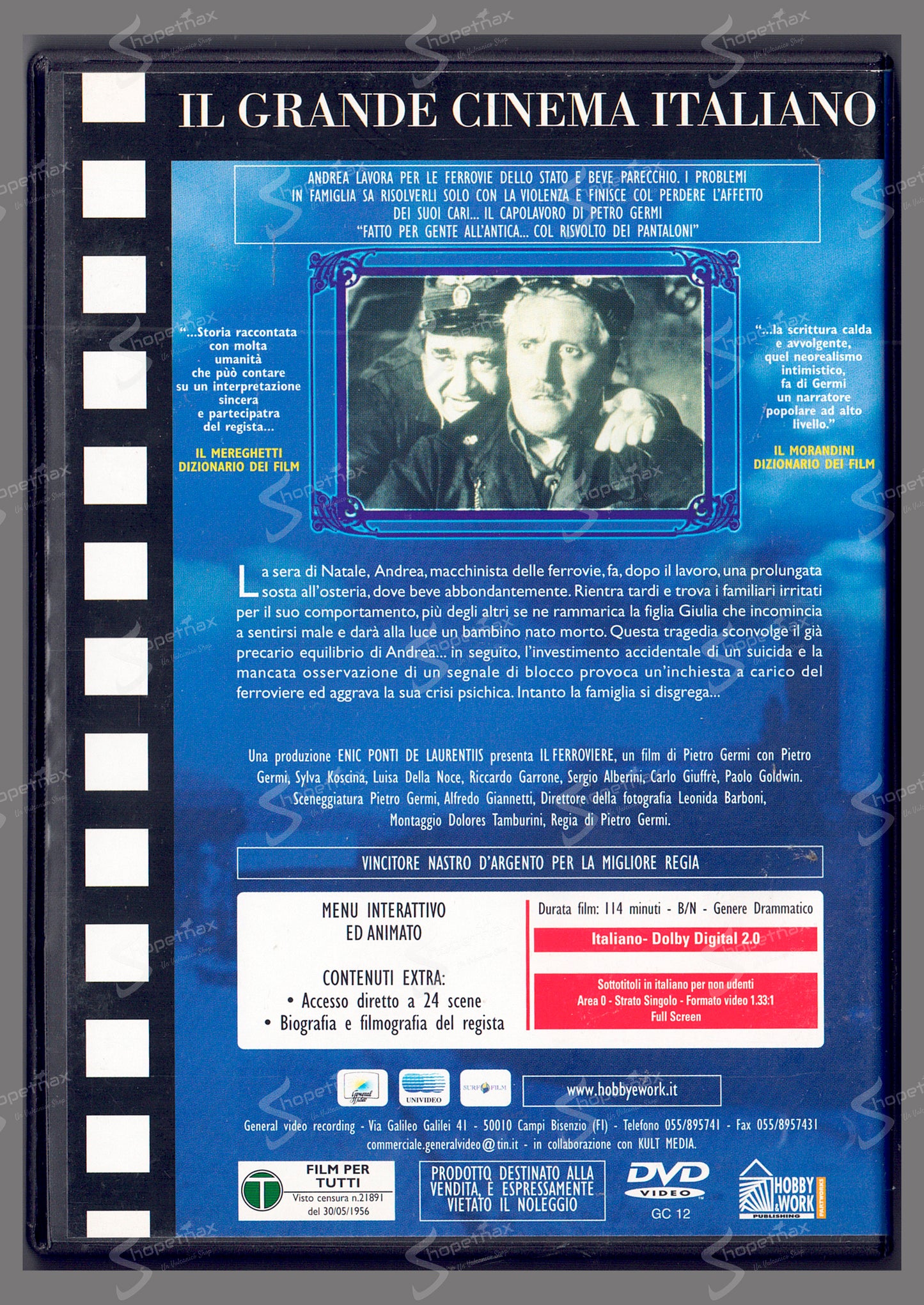 Il Ferroviere (1956) DVD Editoriale