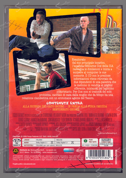 Burn After Reading - A Prova di Spia (2008) DVD