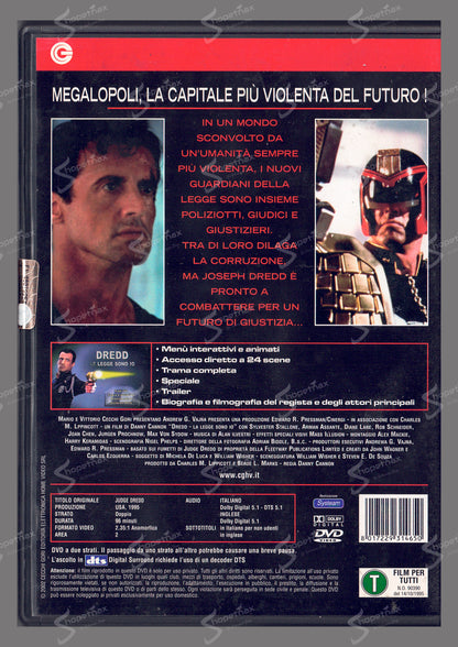 Dredd - La legge sono io (Judge Dredd) (1995) DVD