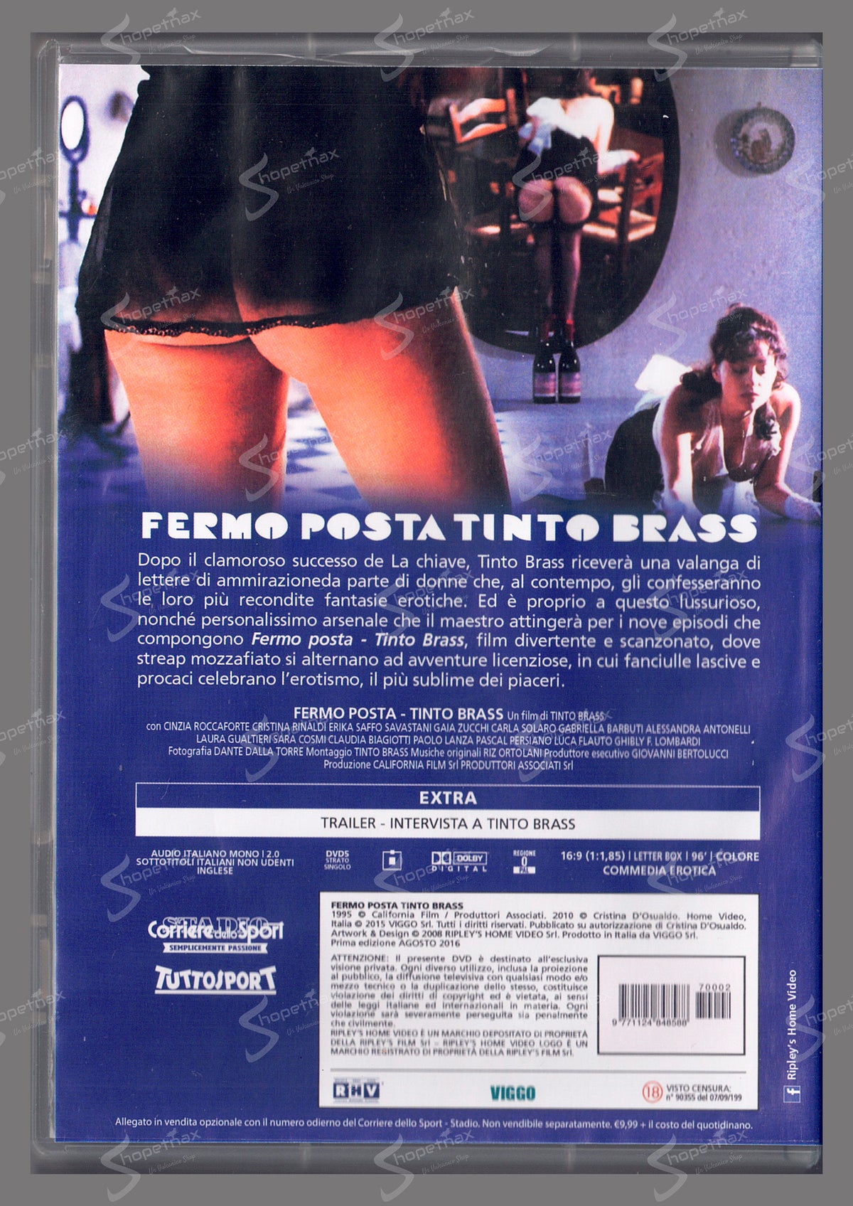 Fermo Posta Tinto Brass (2002) DVD Editoriale