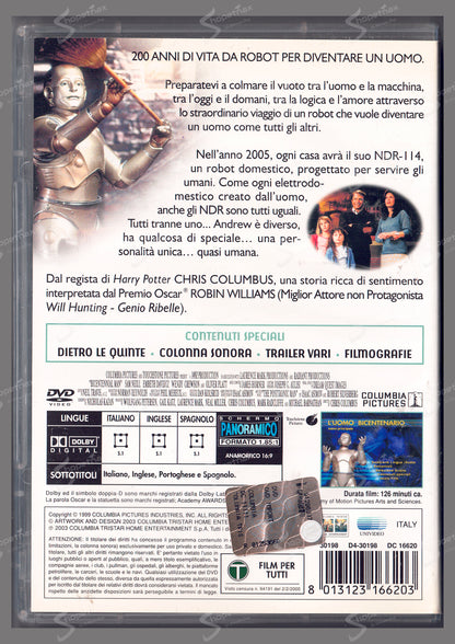 L'Uomo Bicentenario (Bicentennial Man) (1999) DVD Ex Noleggio