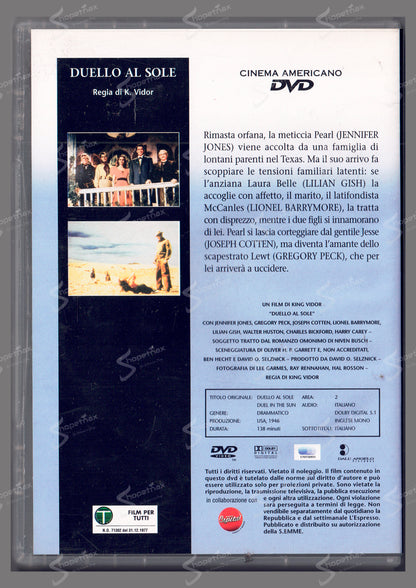 Duello al sole (Duel in the Sun) (1946) DVD Editoriale