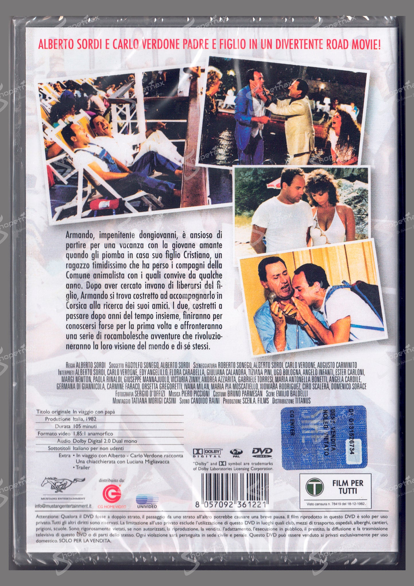 In viaggio con Papà (1982) DVD