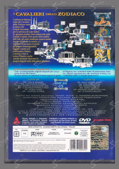 I Cavalieri dello Zodiaco - La Serie TV - Box 05 (1986-1988) 2 DVD Anime