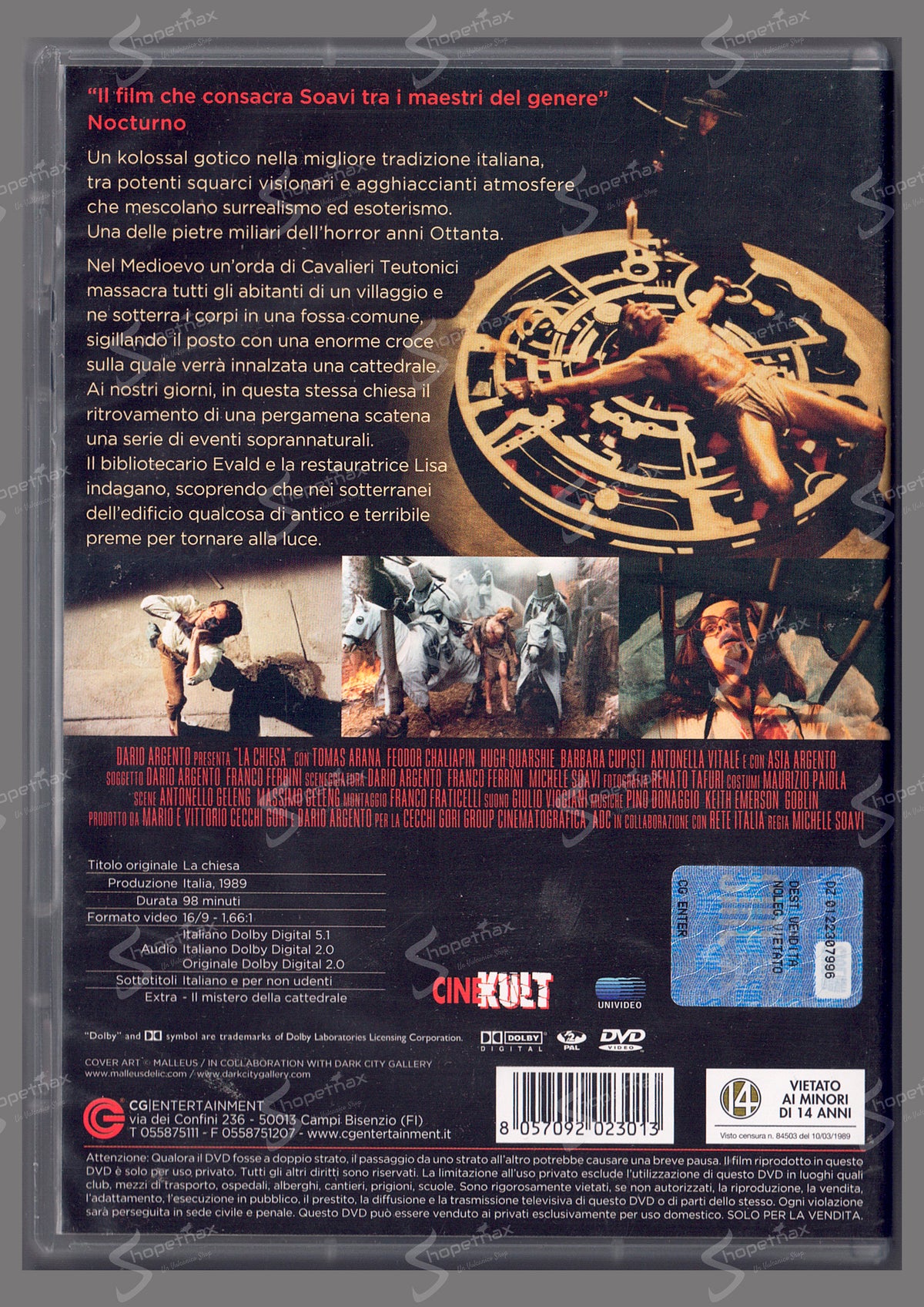 La Chiesa (1989) DVD