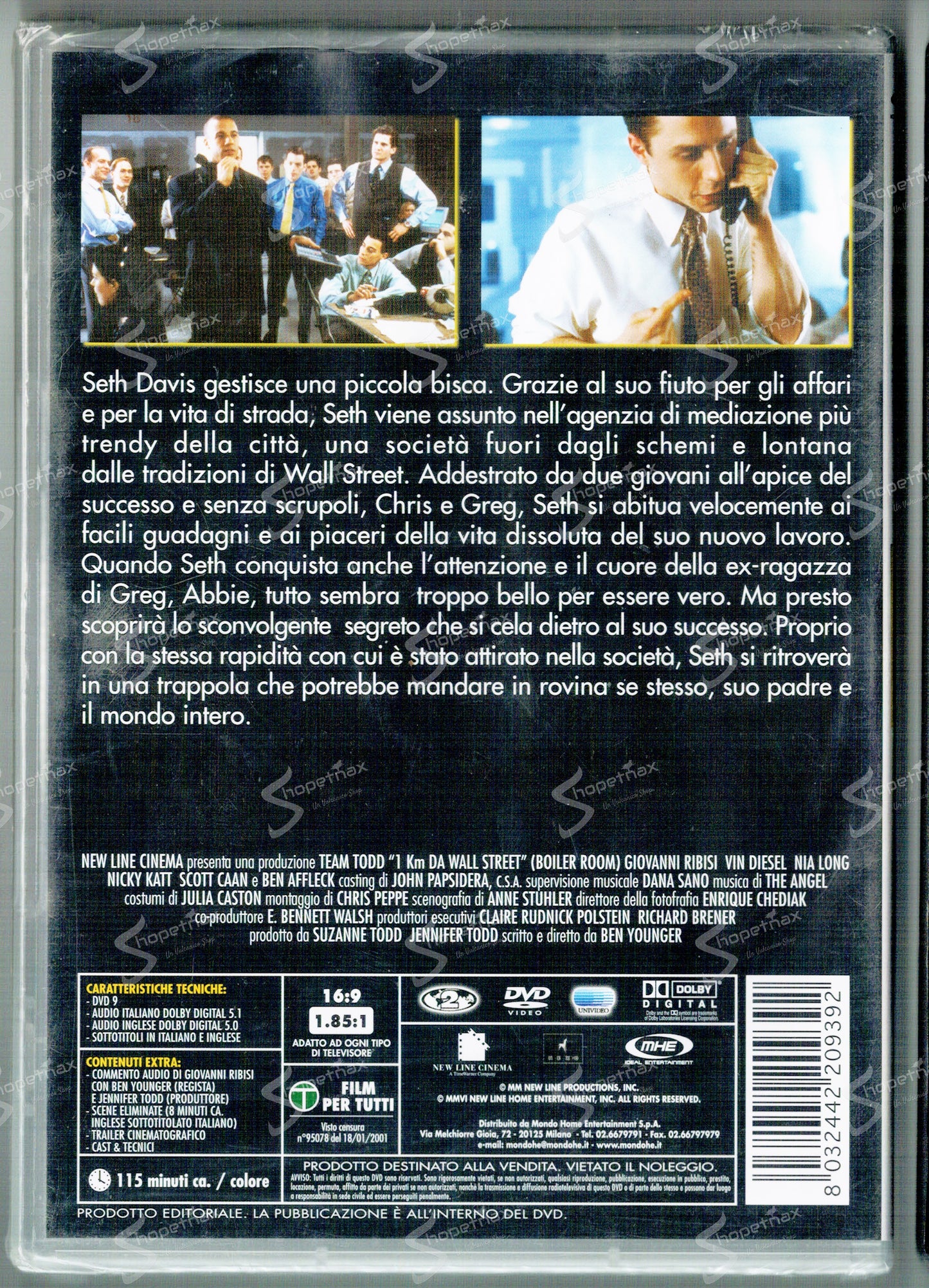 1 km da Wall Street (Boiler Room) (2000) DVD Editoriale