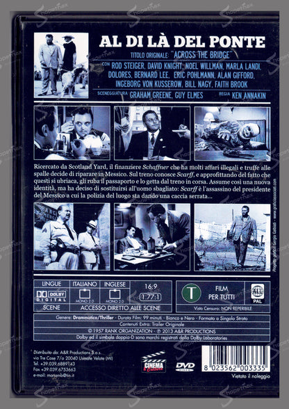Al di là del ponte (Across the Bridge) (1957) DVD