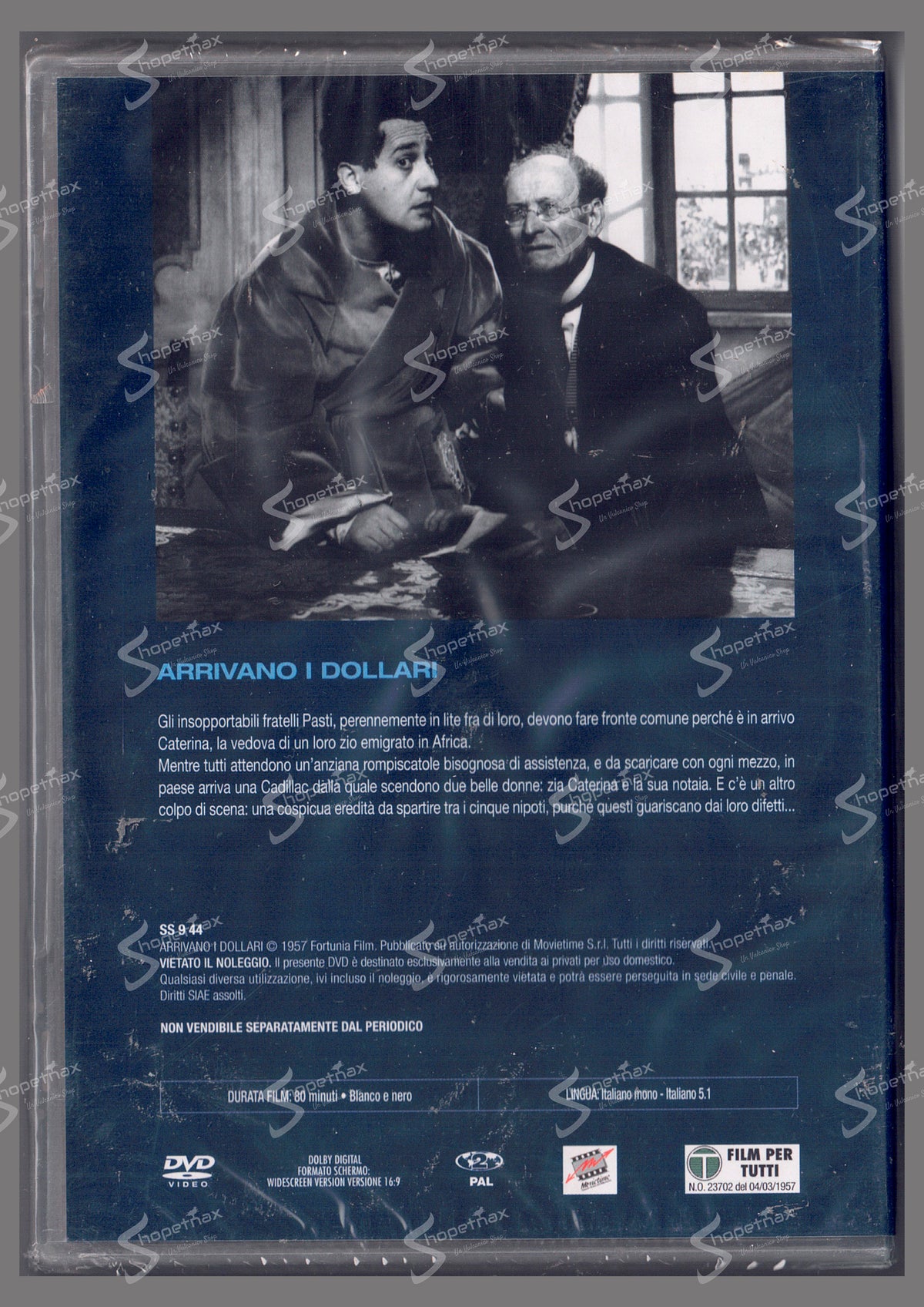 Arrivano i dollari (1957) DVD Editoriale