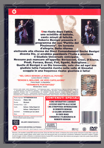 Tutto Benigni 95/96 (1996) DVD