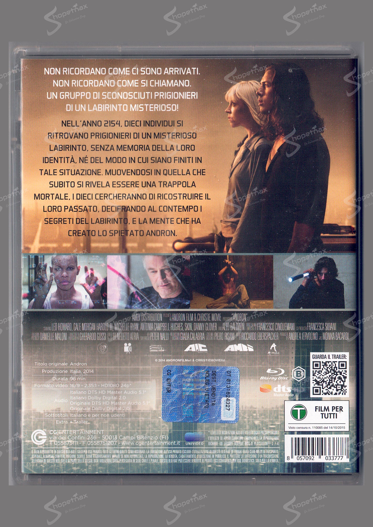 Andron - The Black Labyrinth (Andròn) (2015) BLU-RAY