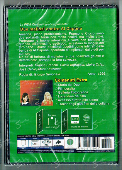 2 Mafiosi contro Al Capone (1966) DVD