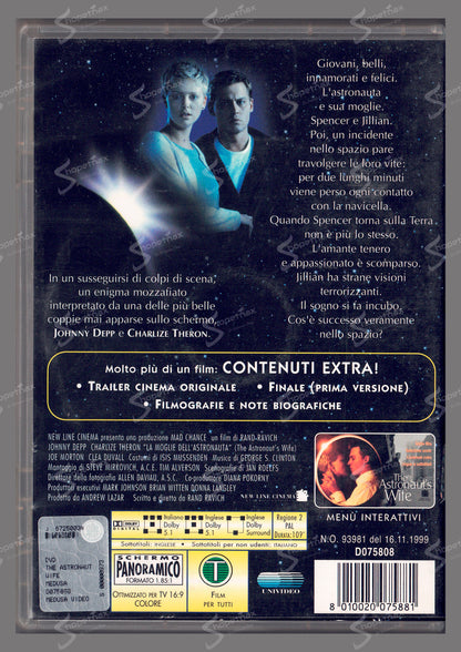 The Astronaut's Wife - La mujer del astronauta (1999) DVD