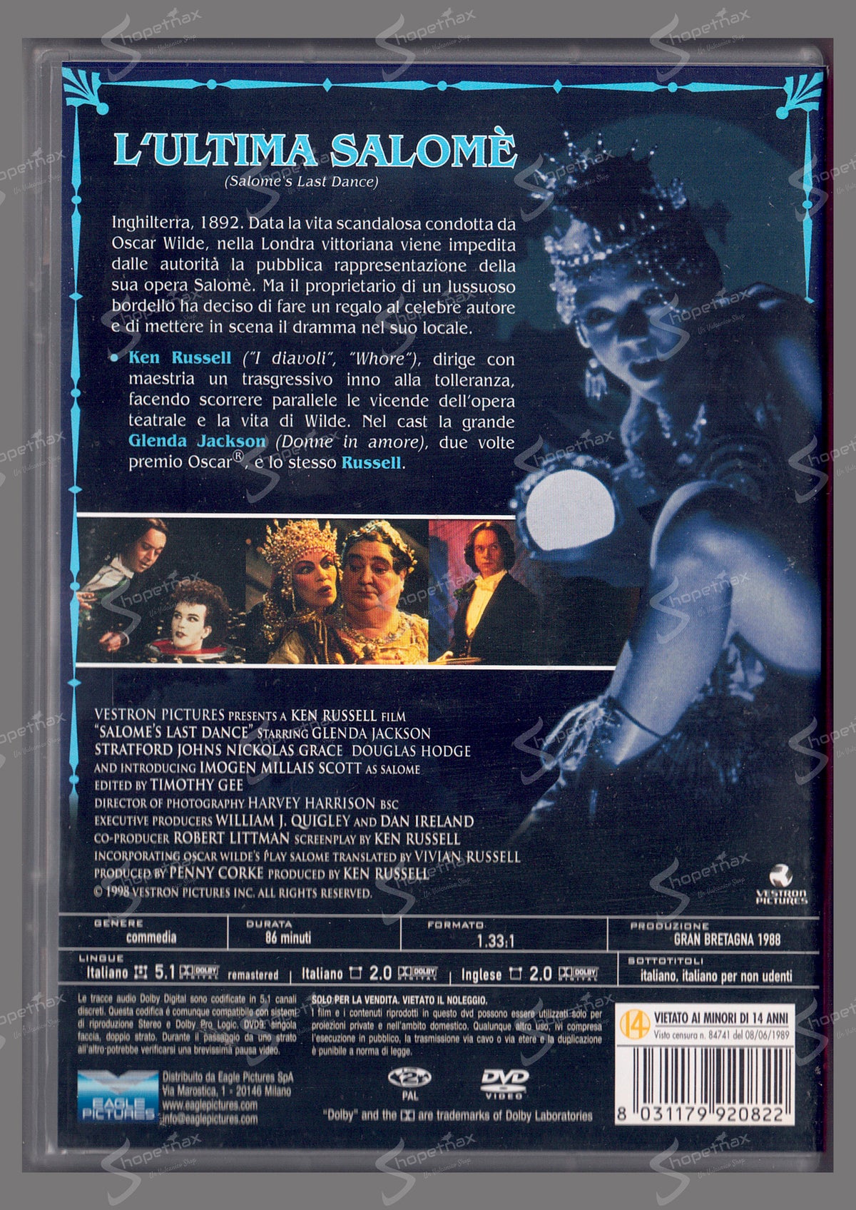 L'ultima Salomè (Salome's Last Dance) (1988) DVD