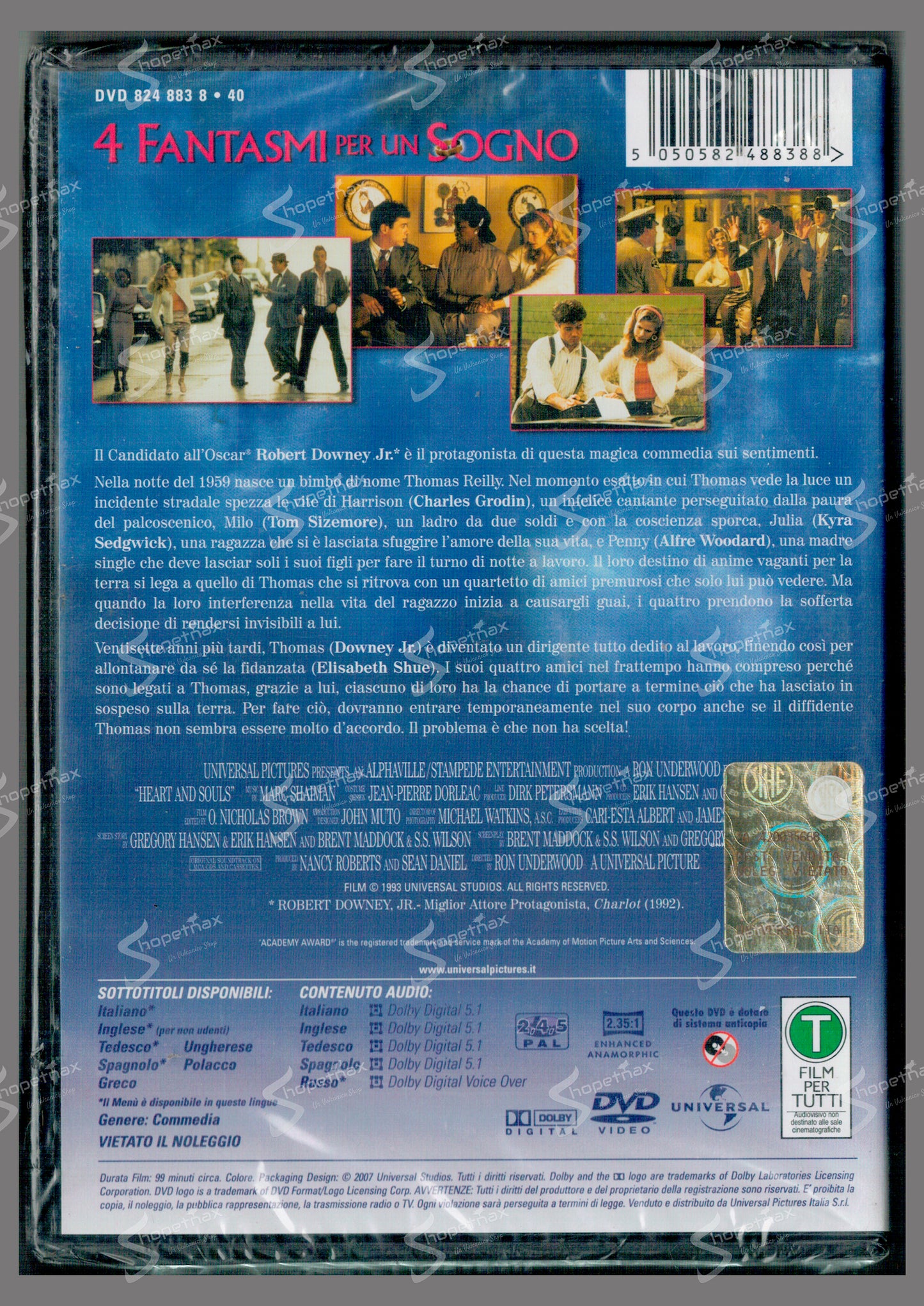 4 Fantasmi per un Sogno (Heart and Souls) (1993) DVD