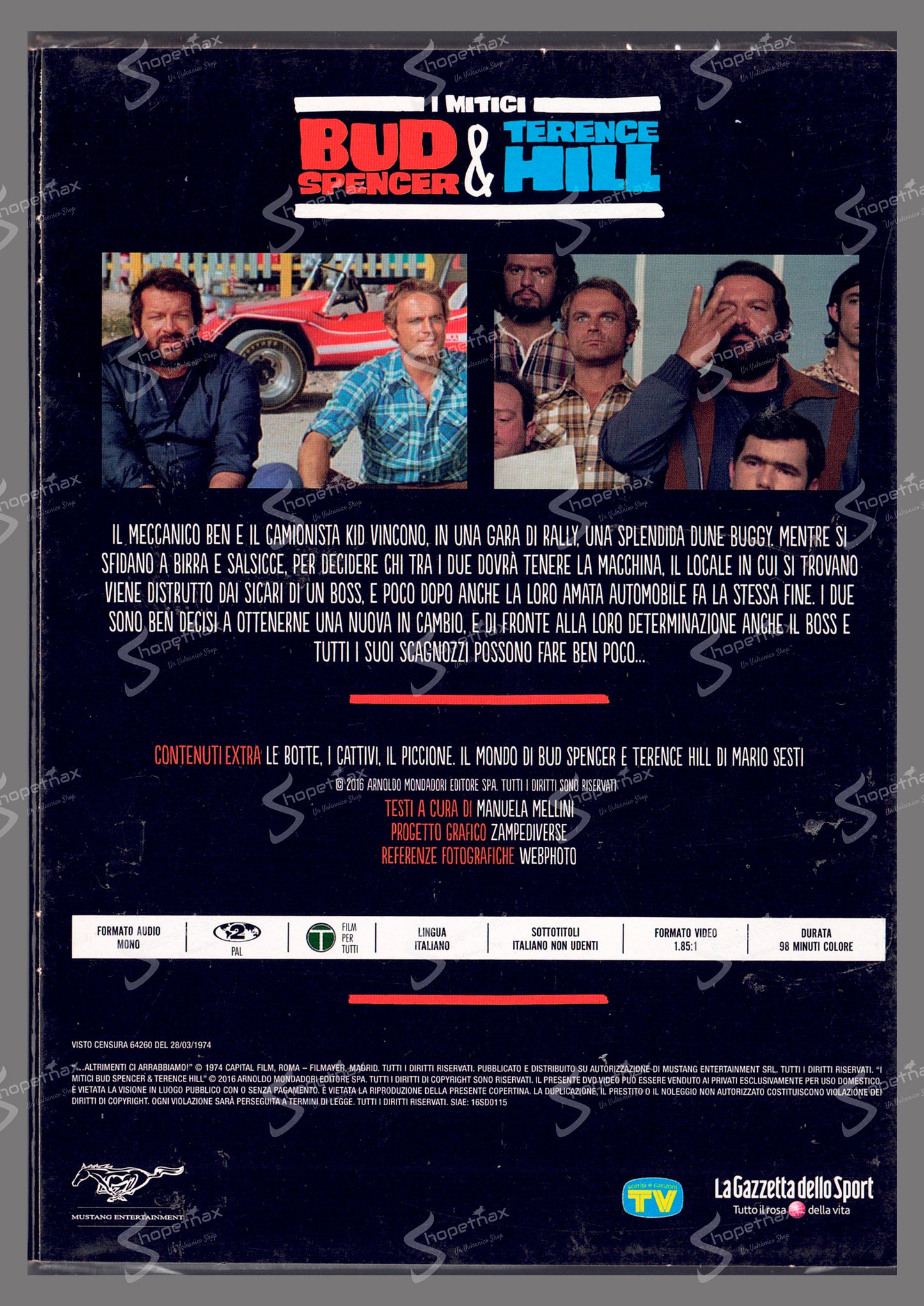 Altrimenti ci arrabbiamo! (1974) DVD Editoriale