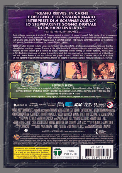 A Scanner Darkly - Un oscuro scrutare (2006) DVD