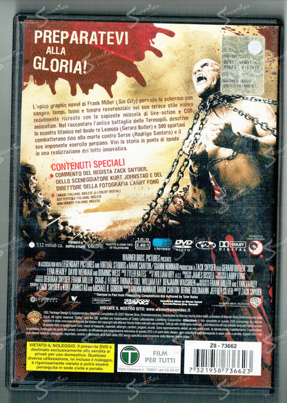 300 (Edizione Disco Singolo) (2006) DVD Come Nuovo
