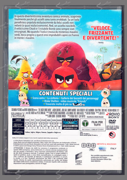 Angry Birds - Il Film (2016) DVD Editoriale