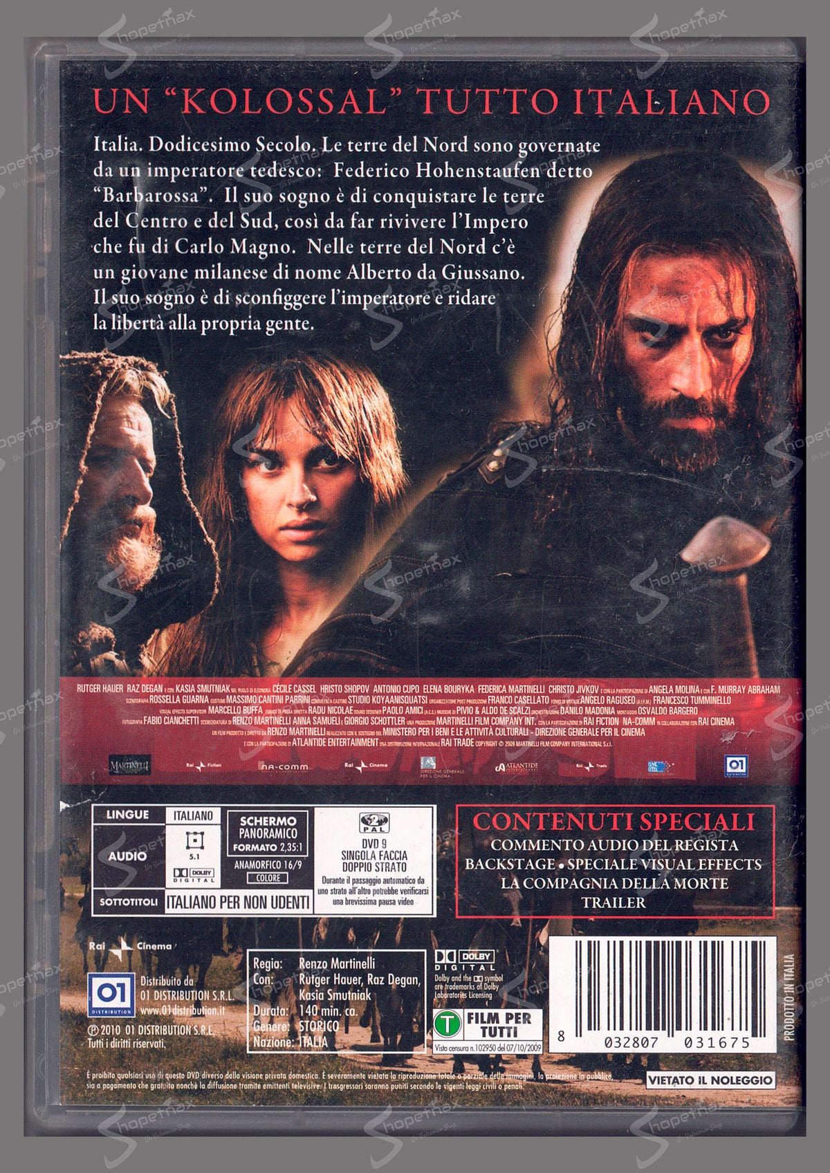 Barbarossa (2009) DVD