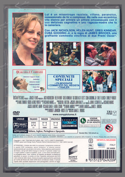 Qualcosa è cambiato (As Good as It Gets) (1997) DVD