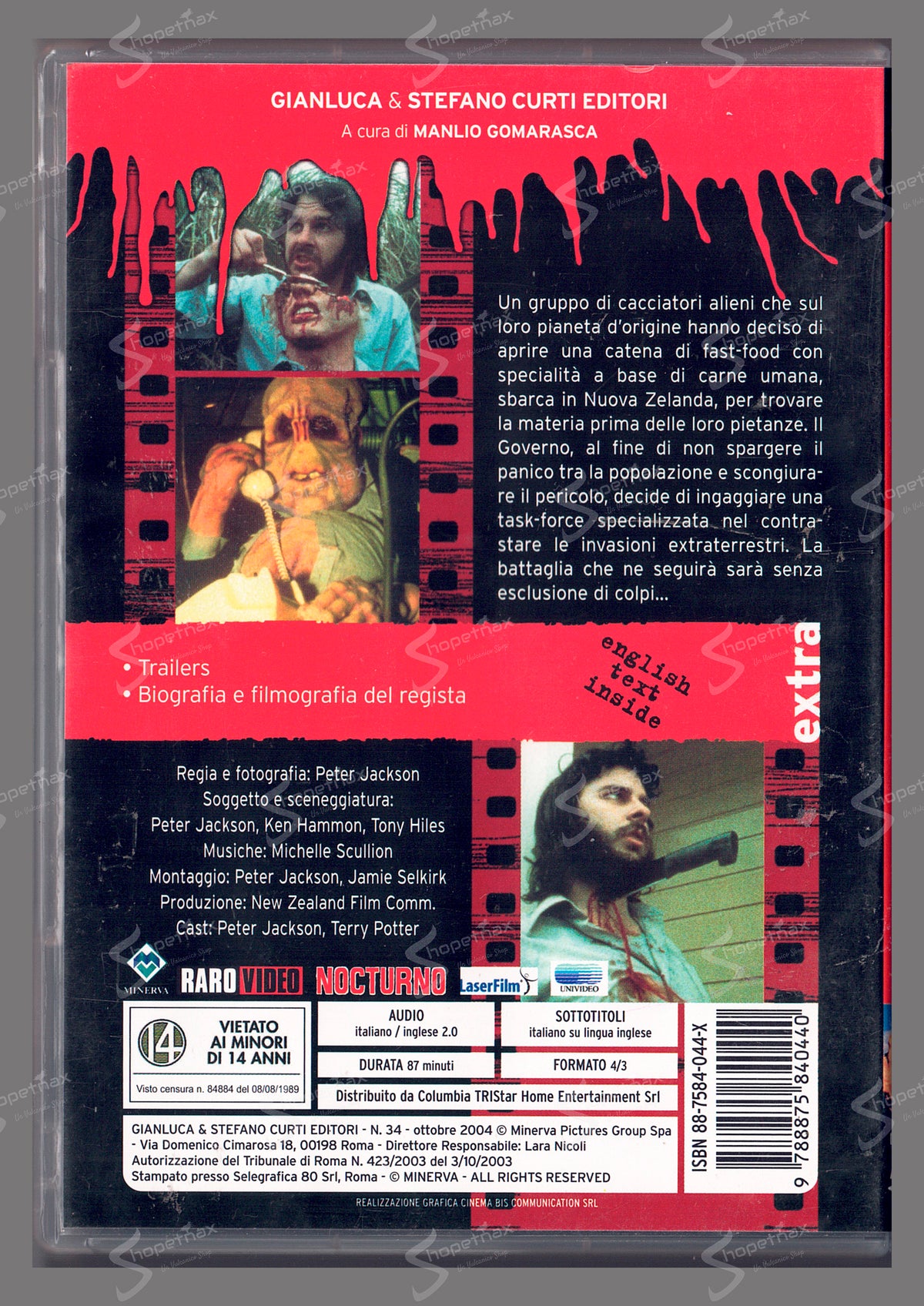 Bad Taste - Fuori di Testa (1987) DVD Editoriale