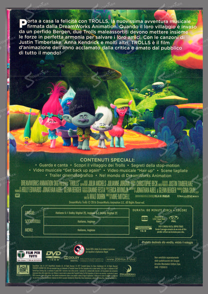 Trolls (2016) DVD Editoriale