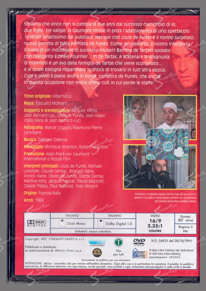 Louis de Funès e il nonno surgelato (Hibernatus) (1969) DVD Editoriale