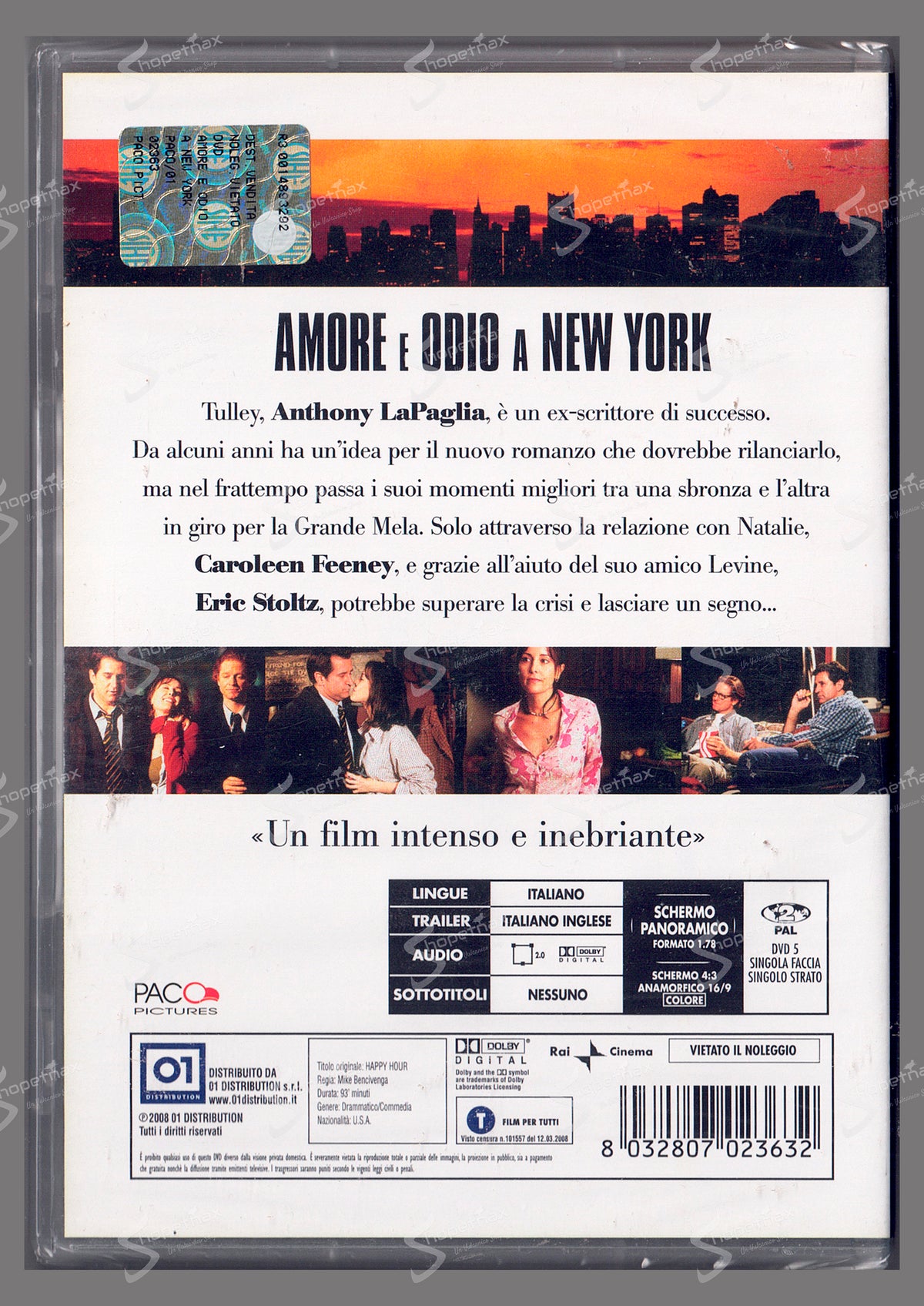 Amore e odio a New York (Happy Hour) (2003) DVD