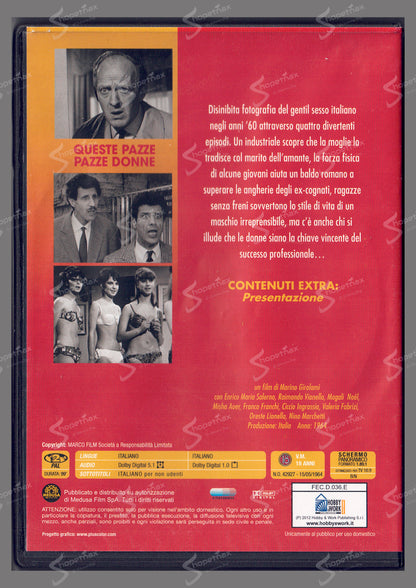 Queste pazze pazze donne (1964) DVD Editoriale