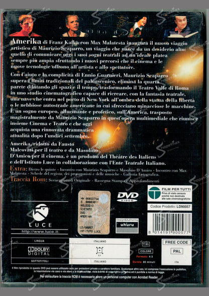 Amerika da Franz Kafka (2004) DVD Digipack