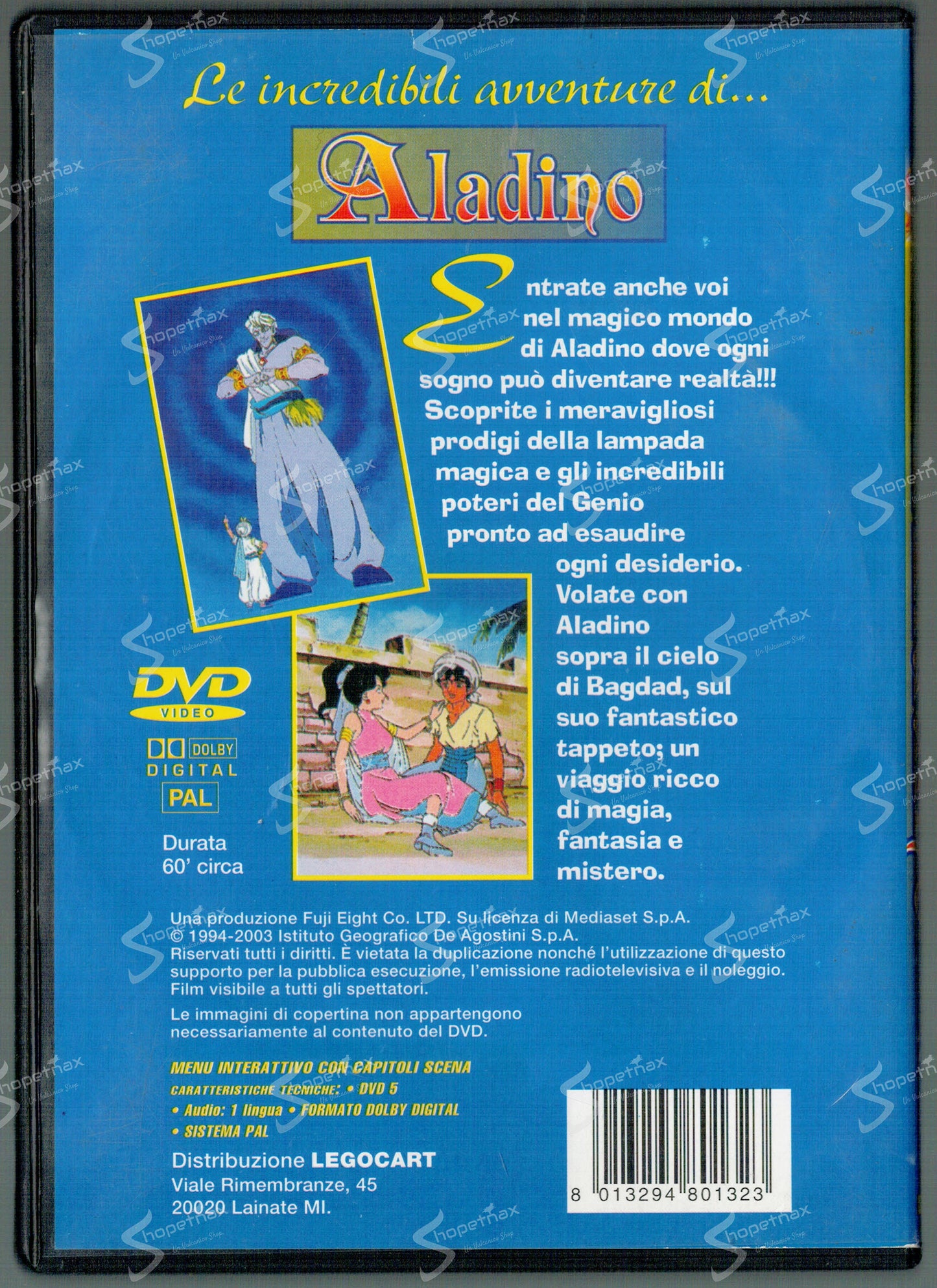 Aladino (2003) DVD