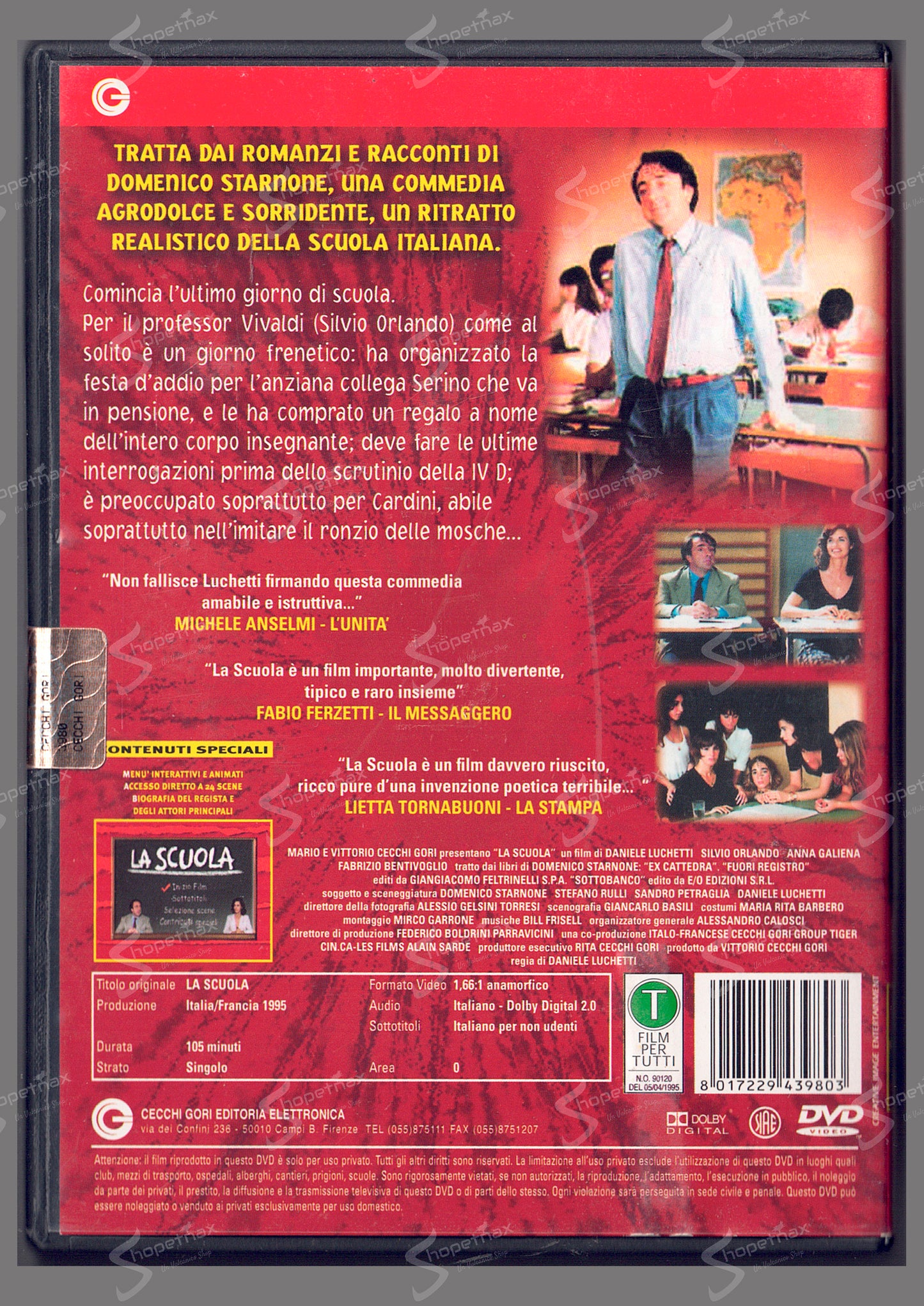 La Scuola (1995) DVD