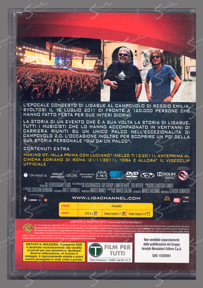 Ligabue - Campovolo Il Film (2011) DVD Editoriale