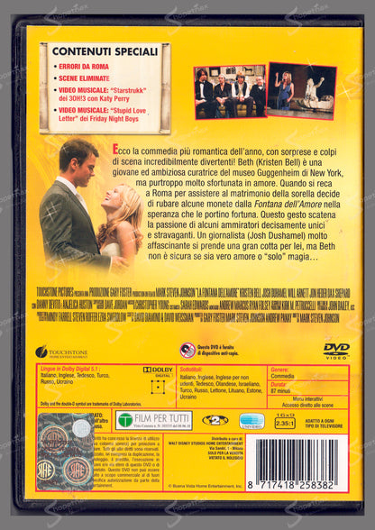 La fontana dell'amore (When in Rome) (2010) DVD Ex Noleggio