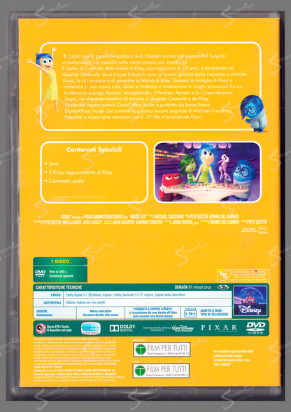 Inside Out (2015) DVD Editoriale