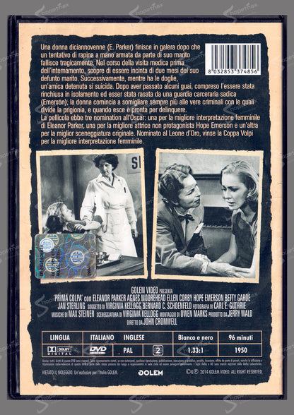 Prima Colpa (Caged) (1950) DVD