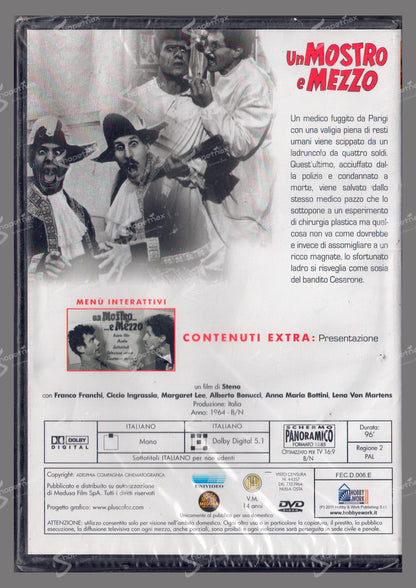 Un Mostro e Mezzo (1964) DVD Editoriale Sigillato