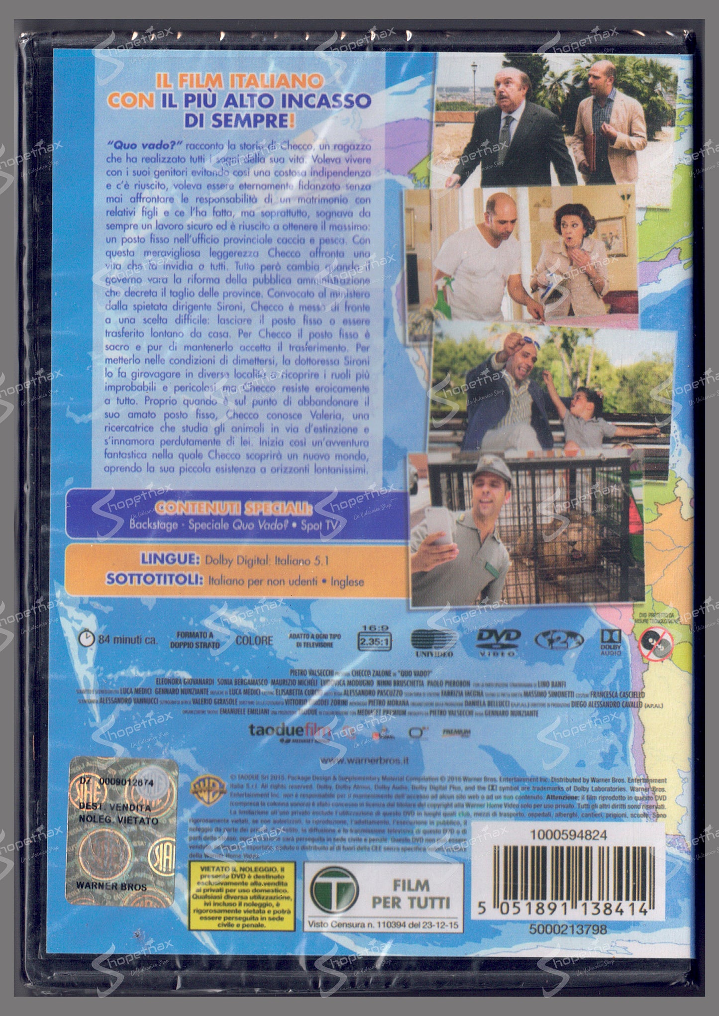 Quo Vado? (2015) DVD
