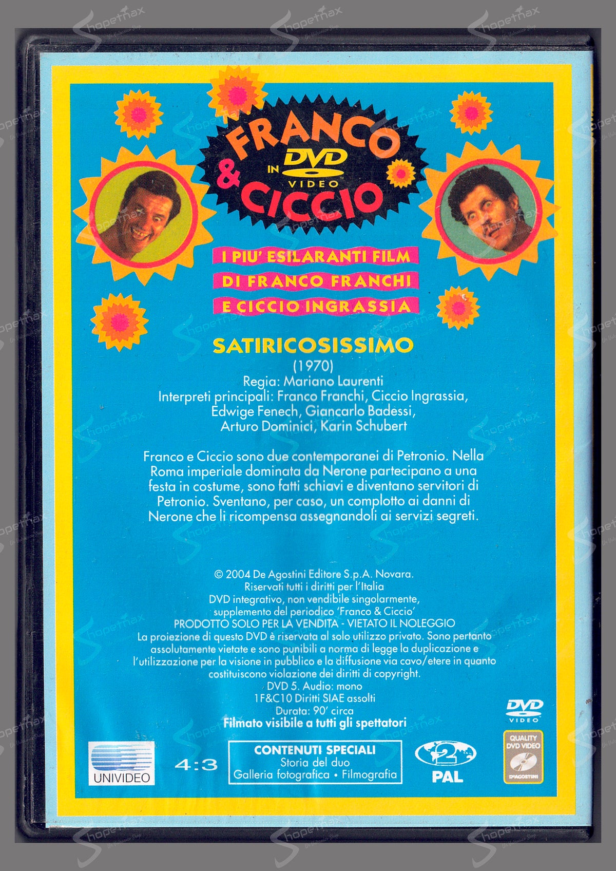 Satiricosissimo (1970) DVD Editoriale