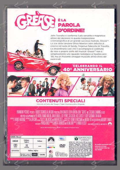 Grease (Edizione 40° Anniversario) (1978) DVD Editoriale