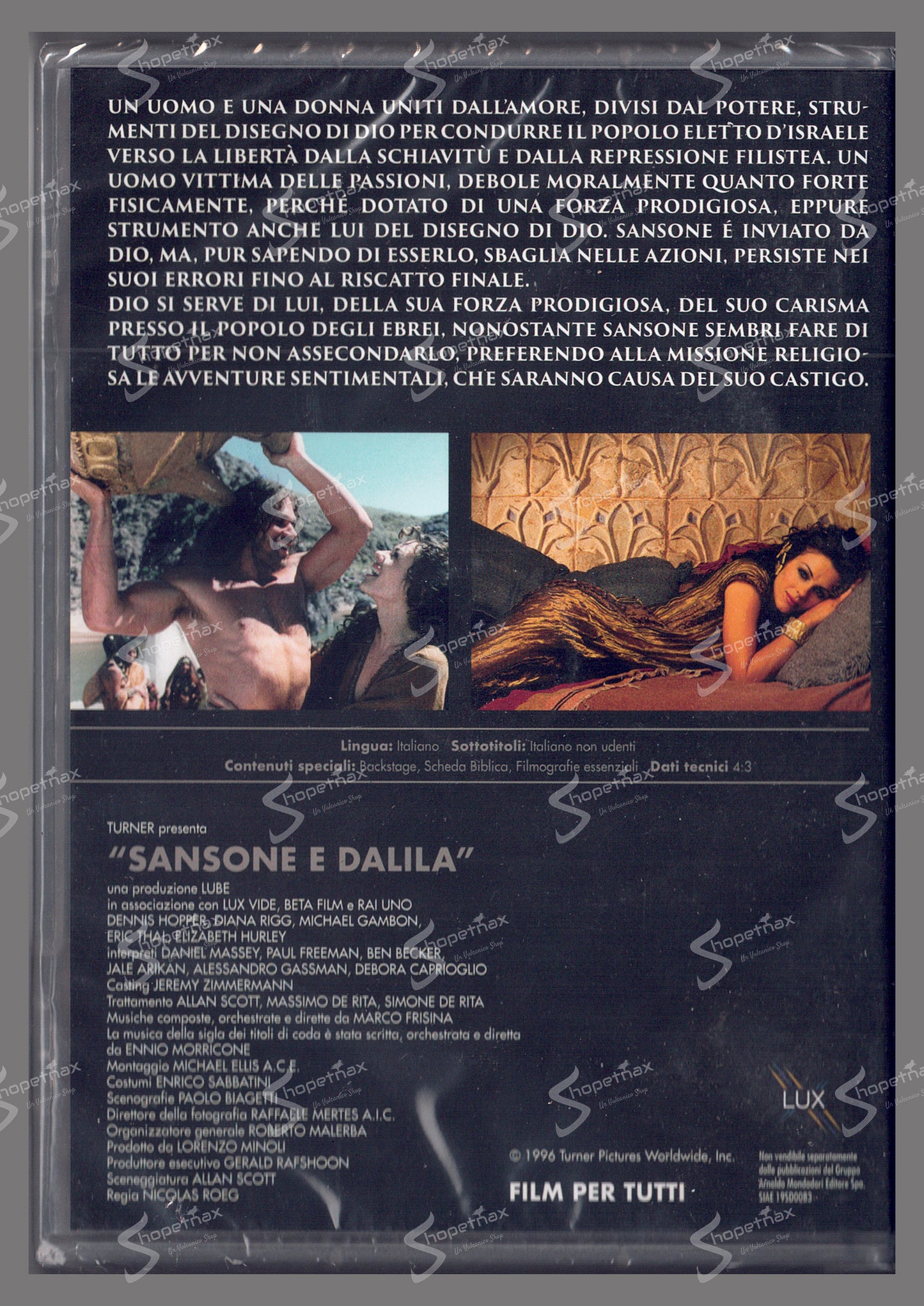 Le Storie della Bibbia - Sansone & Dalila (1996) DVD Editoriale