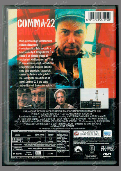 Comma-22 (Catch-22) (1970) DVD Ex Noleggio