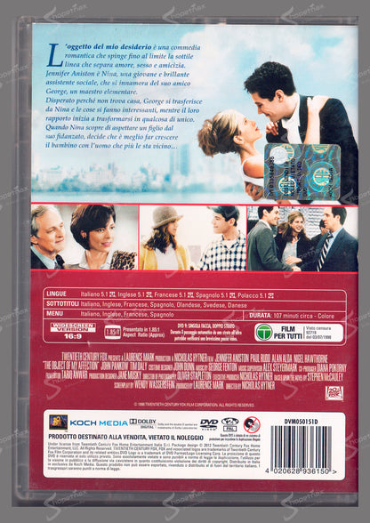 L'oggetto del mio desiderio (The Object of My Affection) (1998) DVD